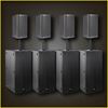 Metro Events 4x dB Opera 15'' top, 2x dubbel 18