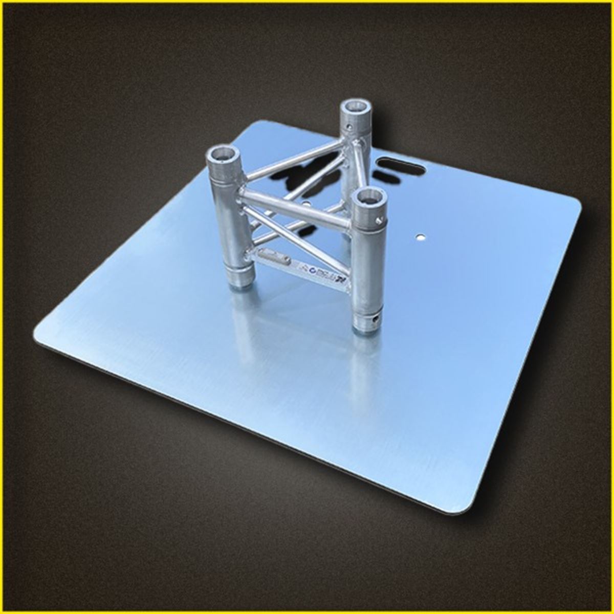 Metro Events Truss baseplate staal 73x73cm, 25kg
