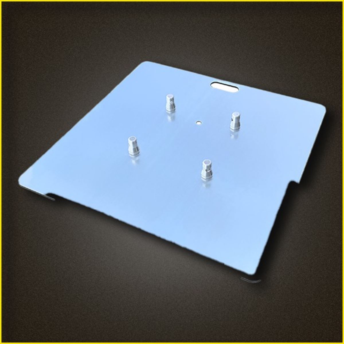 Metro Events Truss baseplate staal 73x73cm, 25kg