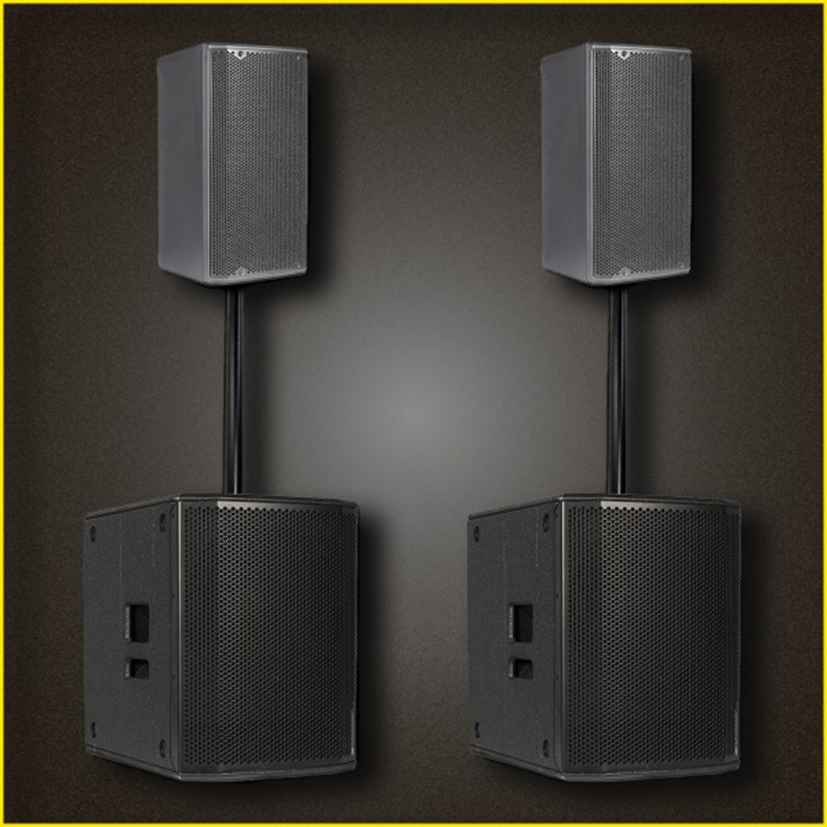 Metro Events 2x dB Opera 10'' top, 2x dB 615 15