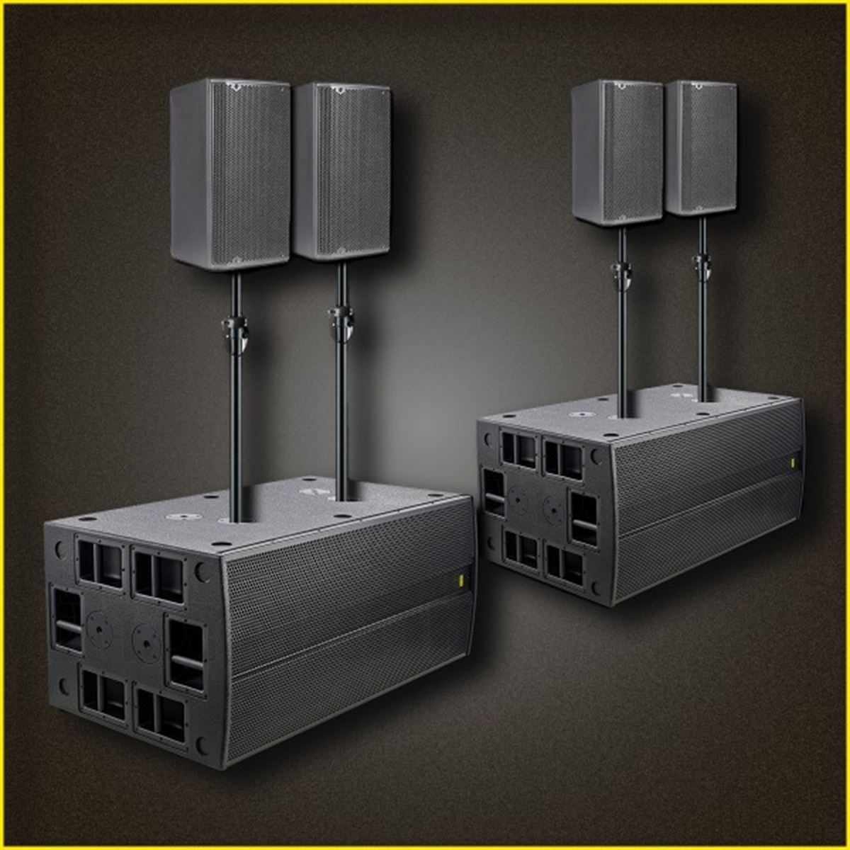 Metro Events 4x dB Opera 12'' top, 2x dubbel 18