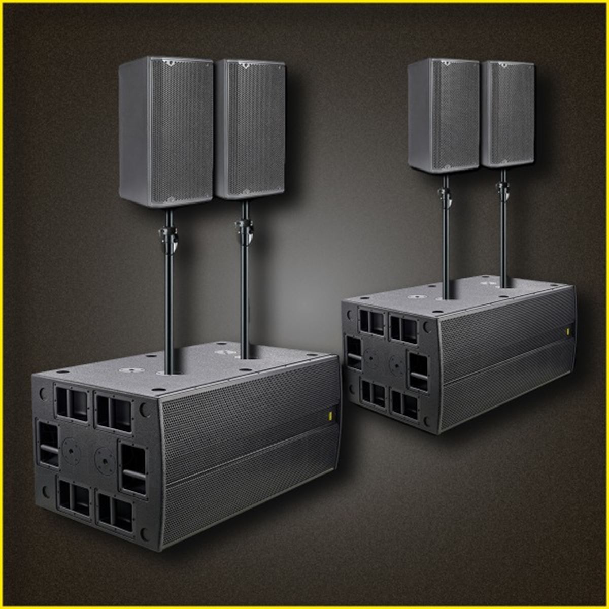 Metro Events 4x dB Opera 15'' top, 2x dubbel 18