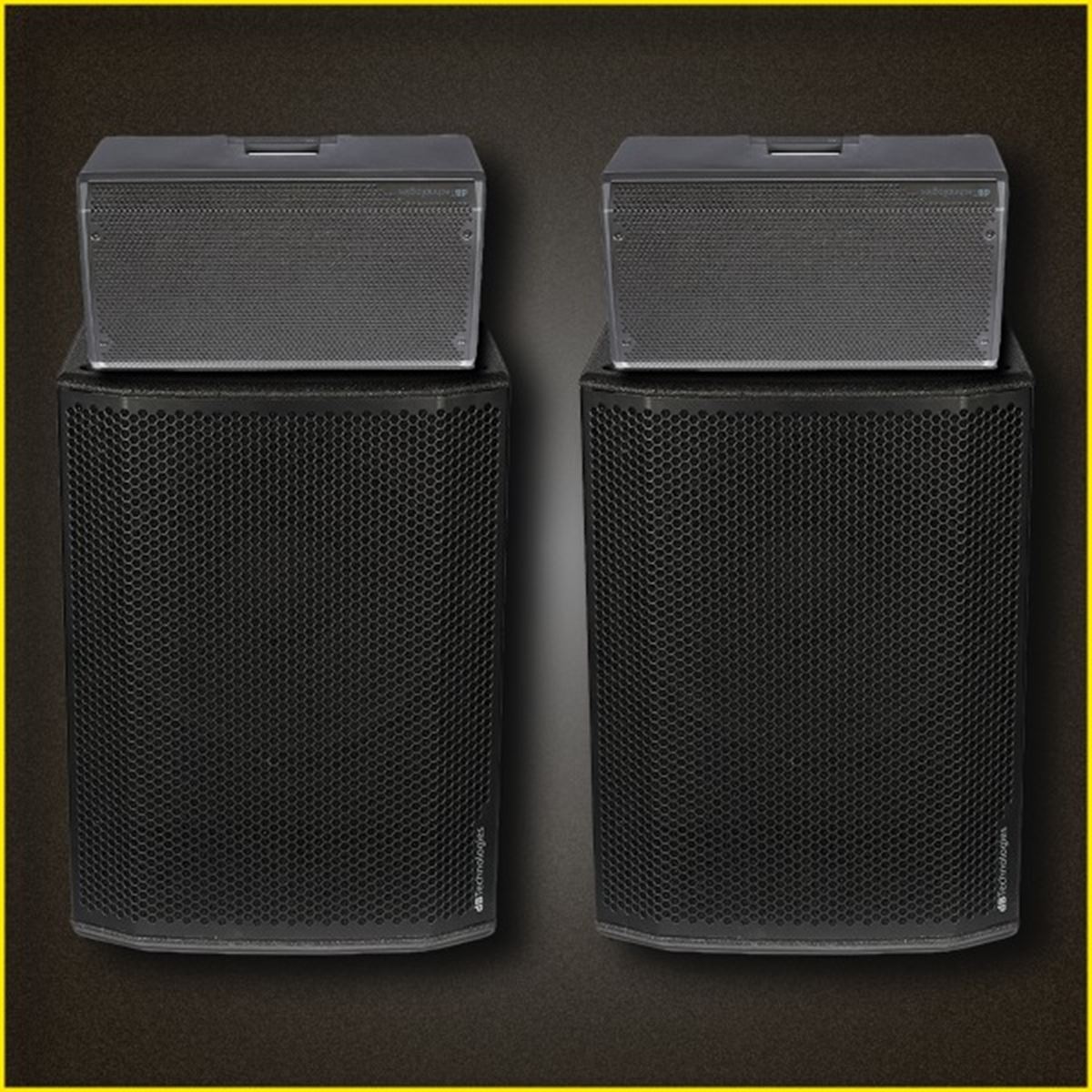 Metro Events 2x dB Opera 10'' top, 2x dB 615 15