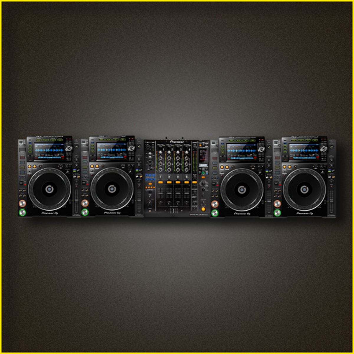 djm900 + 4x cdj2000nxs2