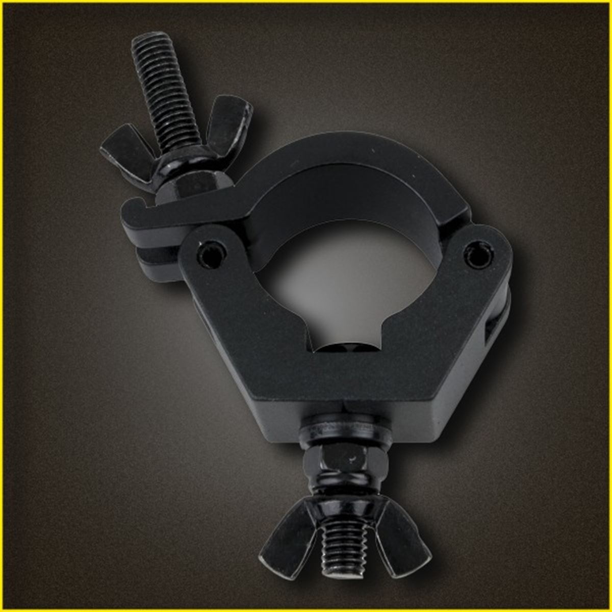 Metro Events FORTEX Half Coupler truss klem WLL 75kg buis Ø32-35mm zwart