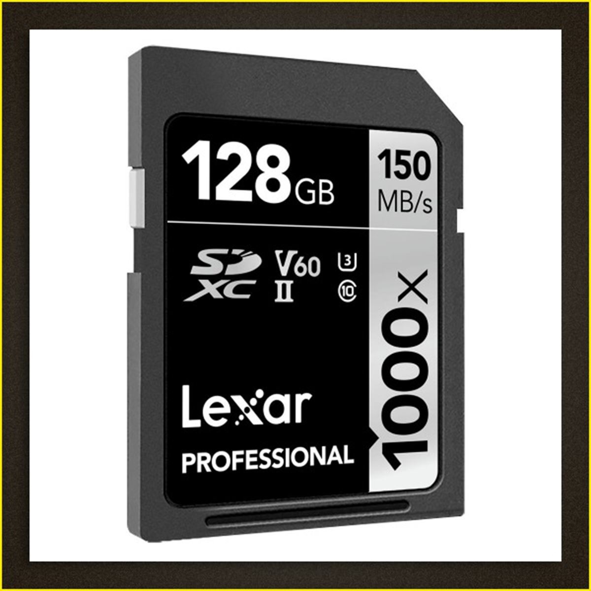 Lexar SDXC Professional UHS-II 1000x 128GB 150MB/s Lexar SDXC Professional UHS-II 1000x 128GB 150MB/s