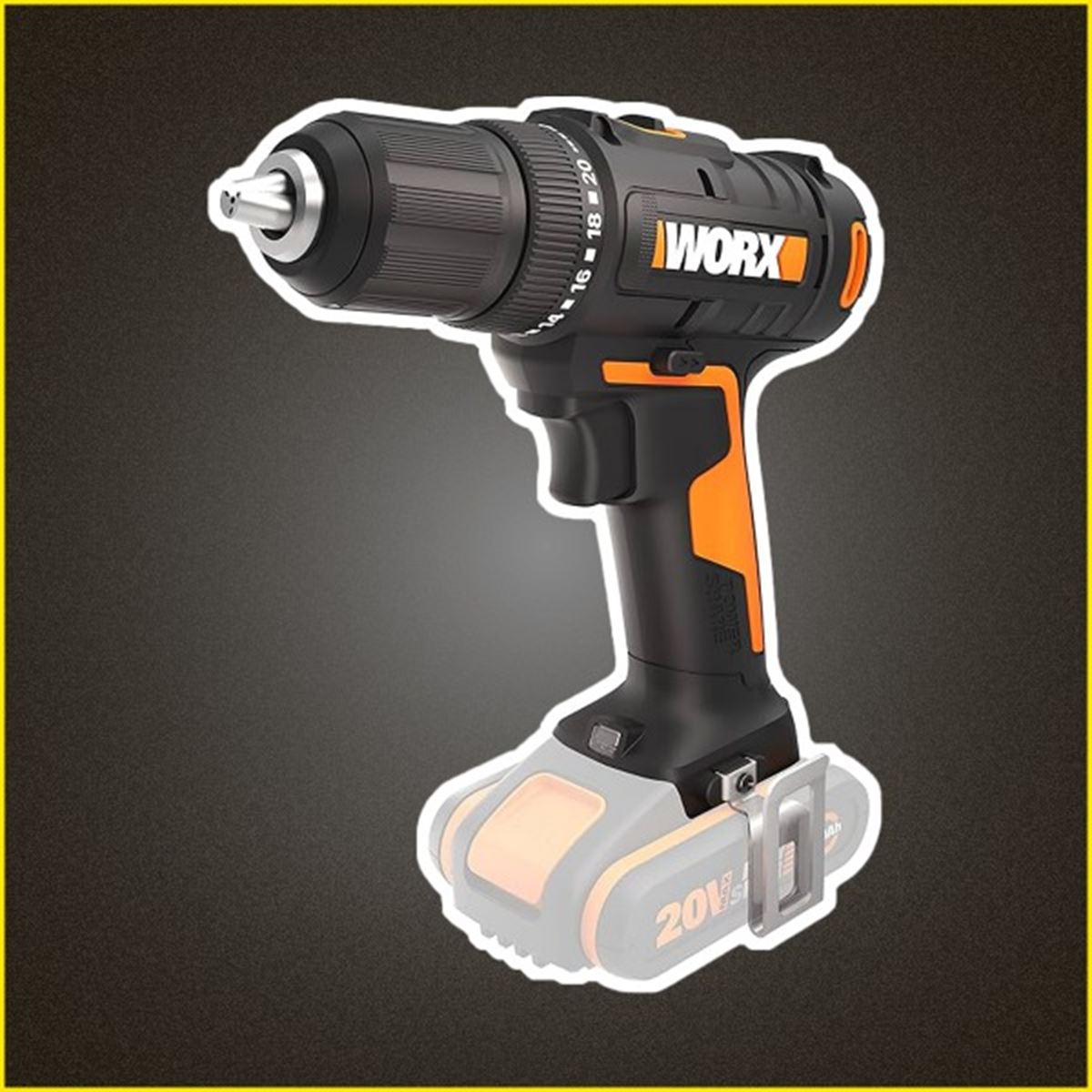 Worx WX108 Oranje boormachine