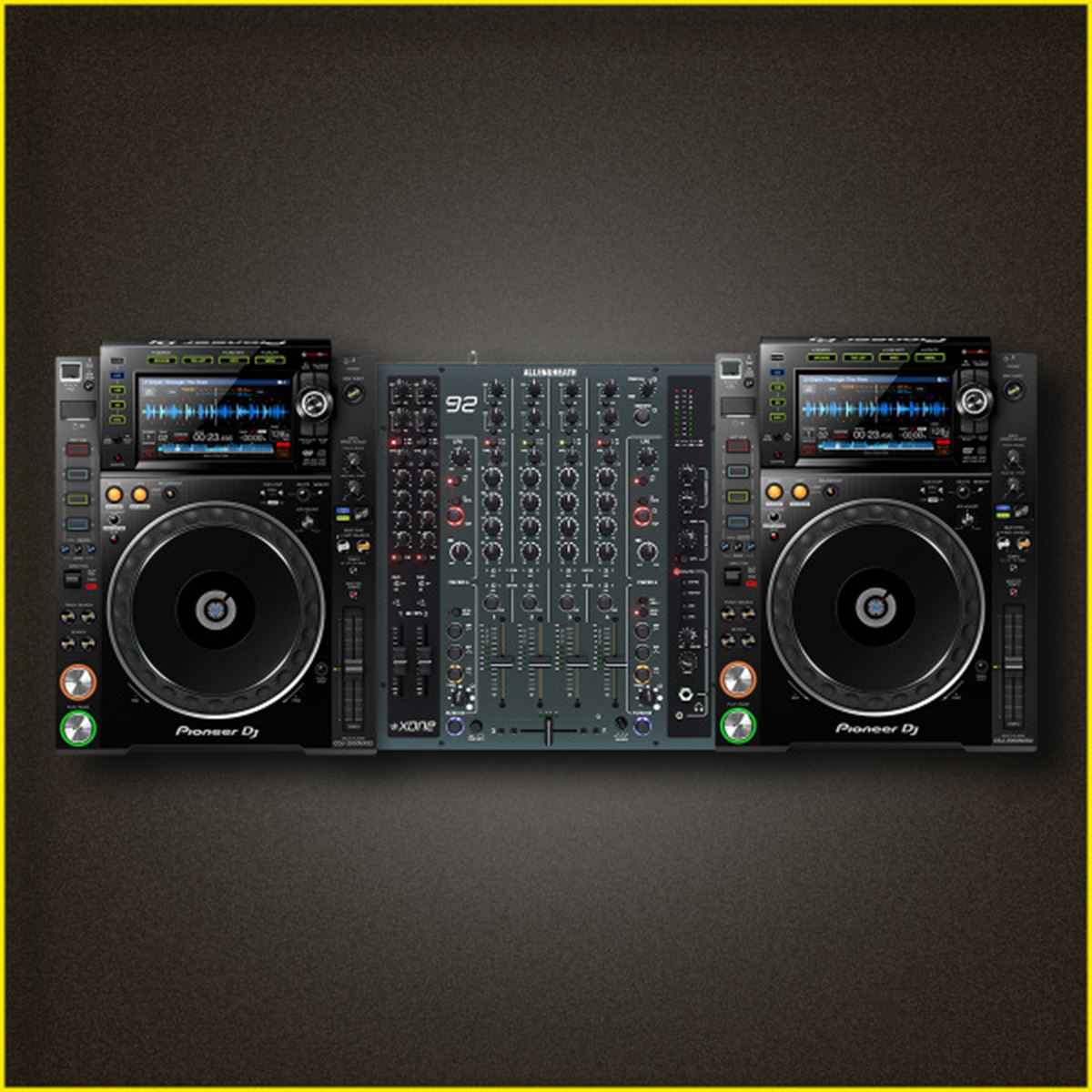 xone92 + 2x cdj2000nxs2