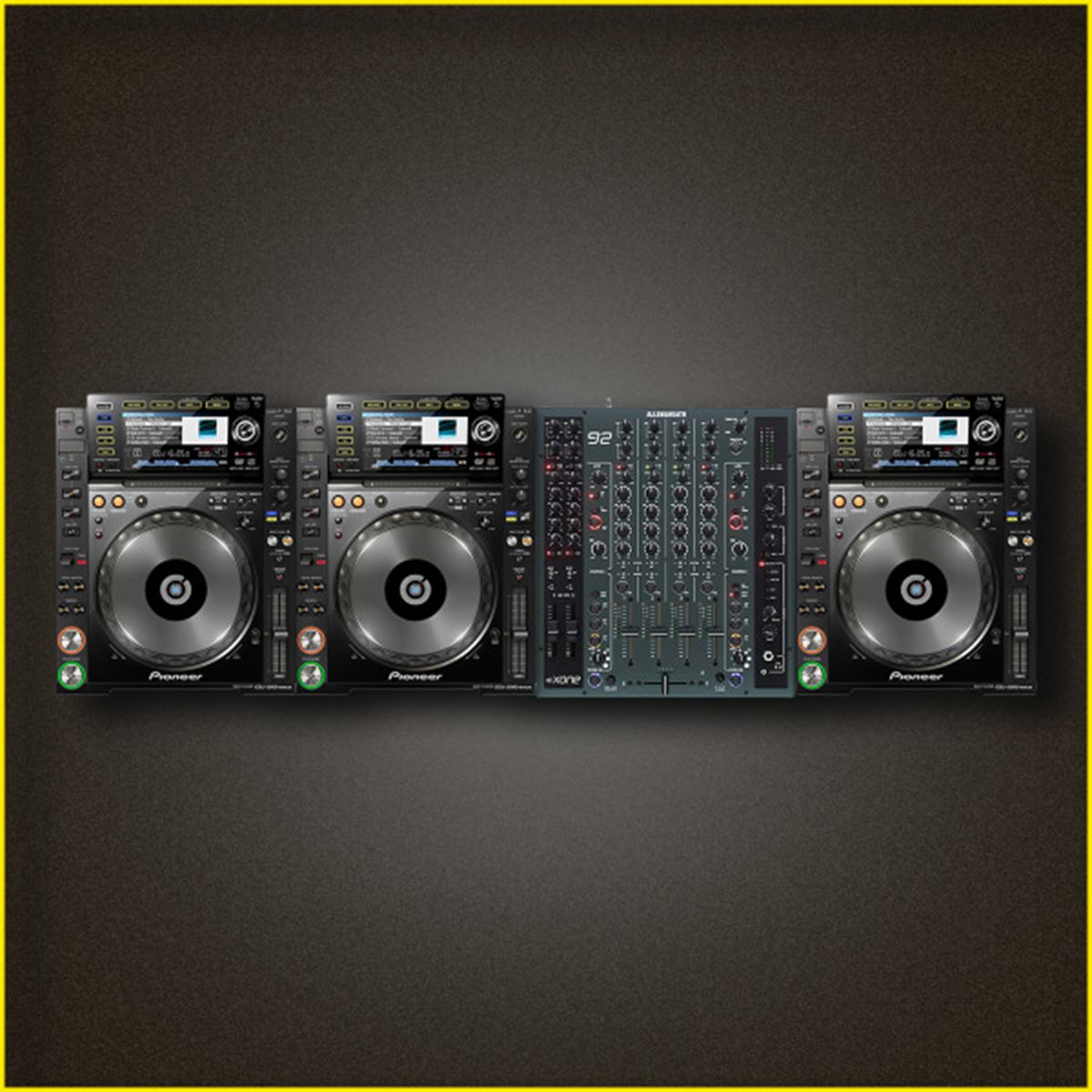 xone92 + 3x cdj2000nxs