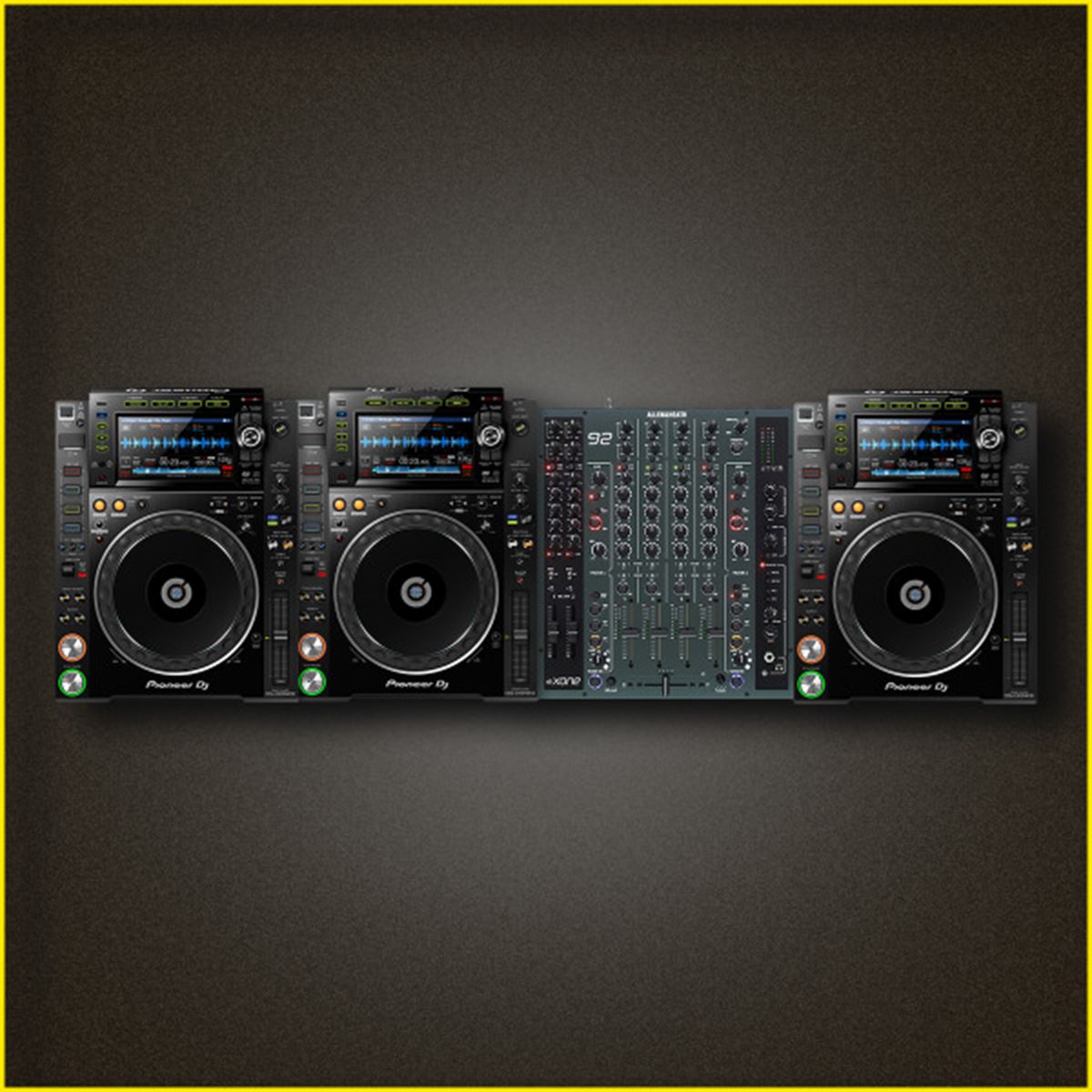 xone92 + 3x cdj2000nxs2