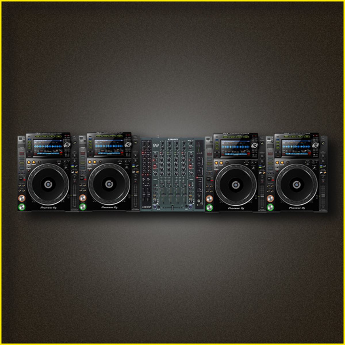 xone92 + 4x cdj2000nxs2