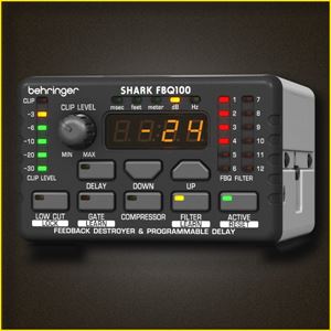 Metro Events Behringer Shark FBQ100 Feedbackeliminator + Delay